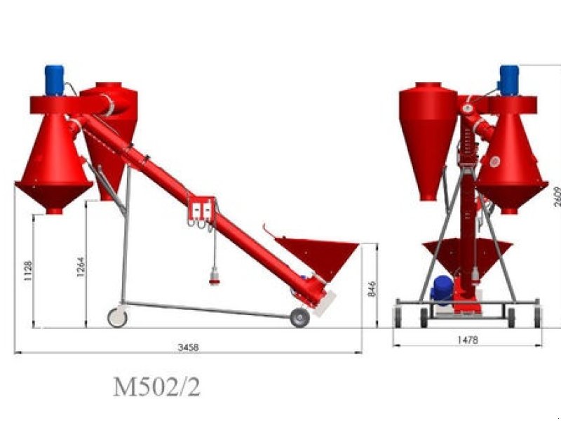 Sonstige Getreidelagertechnik des Typs Conpexim M502.2 Vorreiniger NEU Leistung 15t/h, Neumaschine in Apetlon (Bild 1)