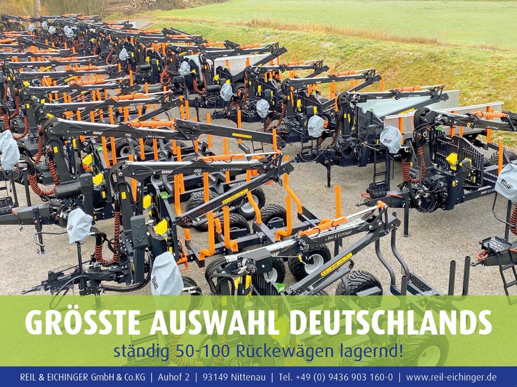 Rückewagen & Rückeanhänger des Typs Reil & Eichinger BMF 6T2/430, Neumaschine in Nittenau (Bild 7)